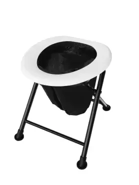 Camp4 faltbare tragbare Toilette für Wohnmobile und 4x4-Überlandfahrzeuge.