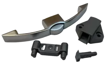 Kompletter Langverschluss für Schranktüren von Wohnwagen, Wohnmobilen und Wohnmobilen.