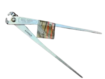 Hochwertige, leistungsstarke, verchromte ROHER-Zange.