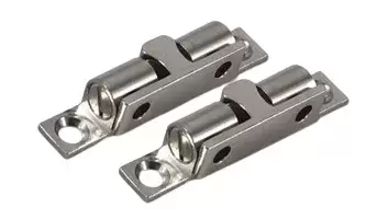 Chrom-Schranktürstopper für Wohnmobile, Wohnwagen und Wohnmobile.