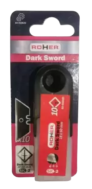 10 TRAPEZKLINGEN 18X60MM SK2-DUNKEL