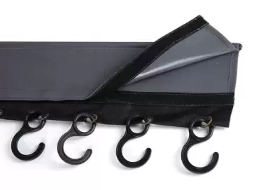 Textilführer zum Aufstieg mit 8 Haken für Wohnmobil, Wohnwagen und Camper.