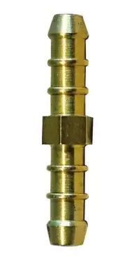 Gerader Metallverbinder für Wasser- und Gasinstallationen in Wohnwagen, Wohnmobilen und Campern.