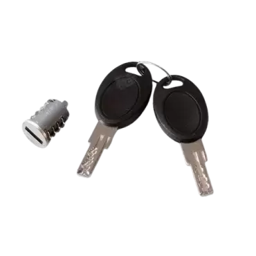 Ein HSC-Sicherheitszylinder plus Schlüssel