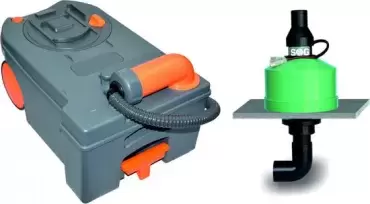 Sog II Typ F Belüftung für Thetford C250 und C260 Kassette für Wohnmobile und Camper.