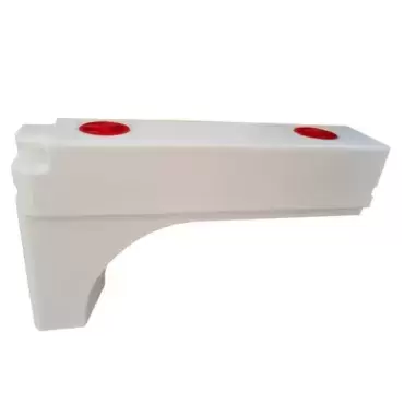 100 Liter Wohnmobil-Zusatztank für Radkästen mit 2 Deckeln.