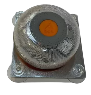 Universelle Metallhalterung für das V16-Schild, speziell für Wohnmobile und Fahrzeuge mit nichtmetallischen Verkleidungen entwickelt.