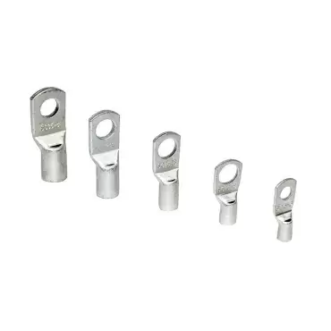 Metallklemme für 16 mm Kabel mit 8,4 mm Schraubloch.