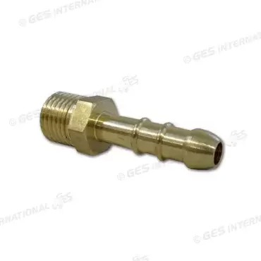 Stecker mit 1/4" Gewinde auf 10 mm Schlauchanschluss Ausgang