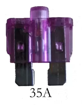 Stecksicherung mit LED 35A