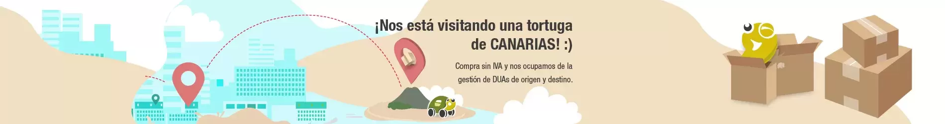 Slider de Envio Canarias