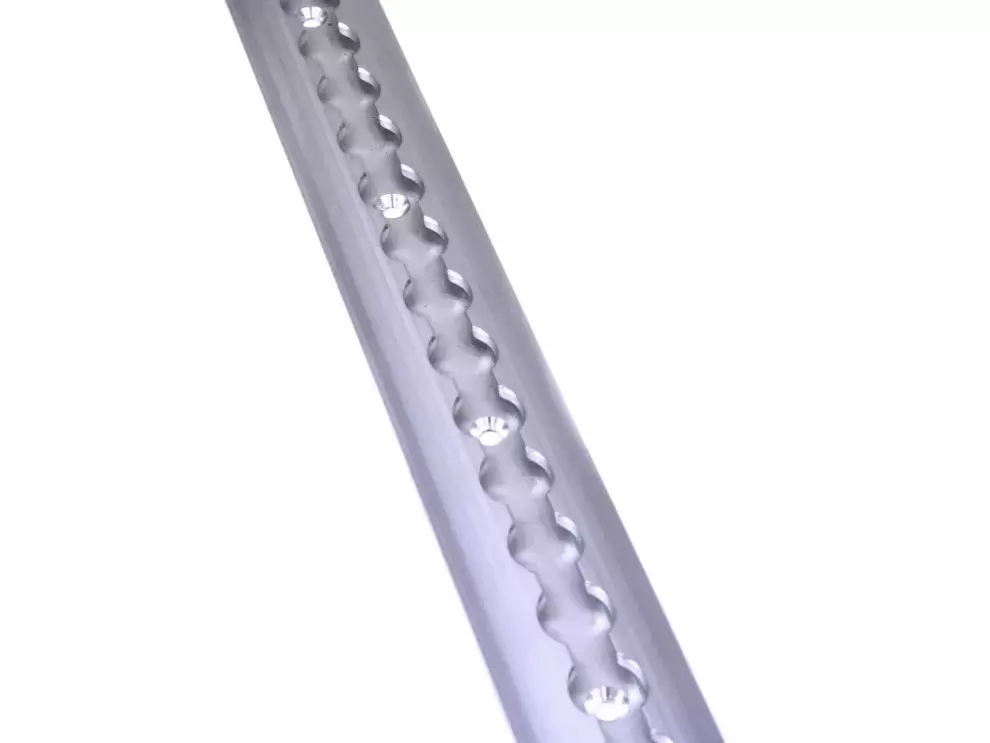 Soporte barra aluminio con espaciadores para ganchos remolque autocaravana/ camper
