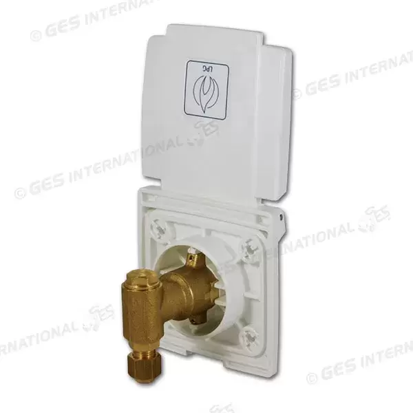 Toma externa con conexion rapida de gas caravana autocaravana camper