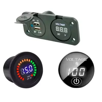 Wohnmobil Voltmeter